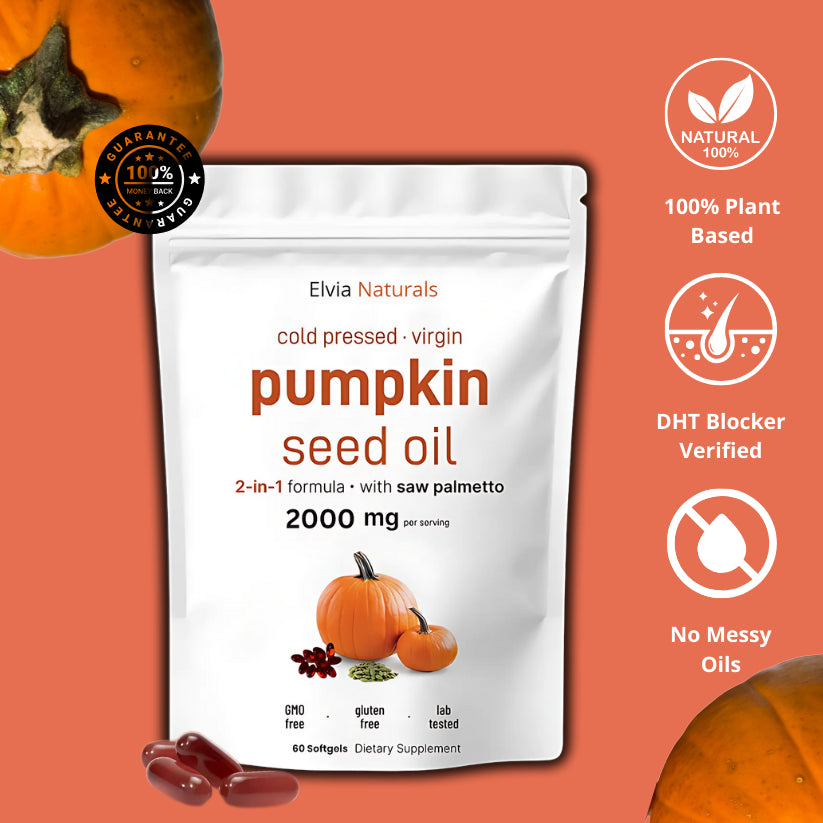 Elvia Naturals – Pumpkin Seed Oil Capsules